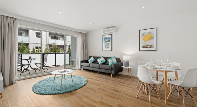 Апартаменты c 1 комнатой с балконом Burwood Serviced Apartments