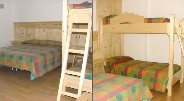 Четырёхместный номер Standard Albergo Ristorante Baraglia