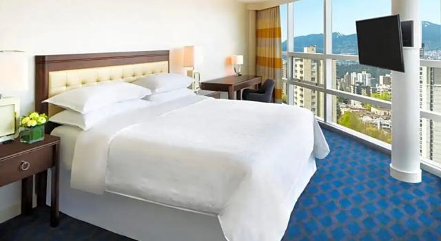 Club Lounge Access номер High Floor Sheraton Vancouver Wall Centre