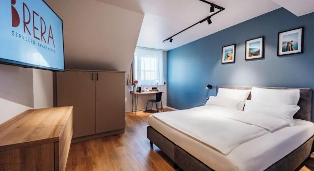 Двухместный номер Pocket Brera Serviced Apartments Böblingen Sindelfingen