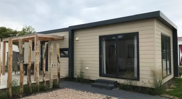 Шале Chalet in Netherlands With Veranda & Comfort