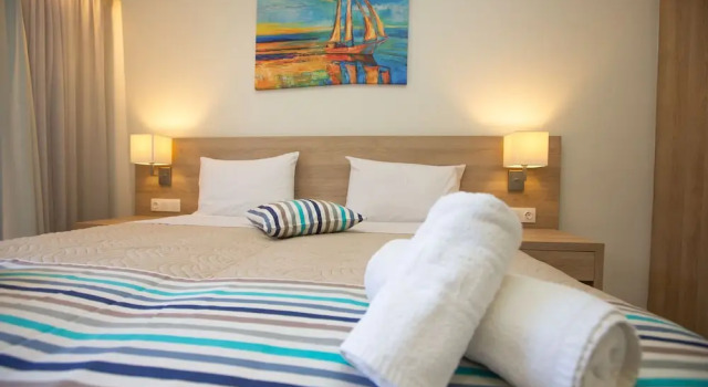 Семейные апартаменты с 2 комнатами с балконом Passas Mare Apartments & Studios