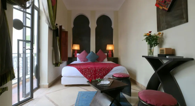Люкс с балконом Riad Jardin Des Rêves
