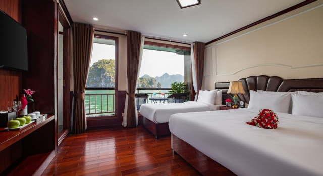 Dora cruise Lan Ha bay 5 star, Забронировать Отель Отели Халонг с парковкой, Парковка