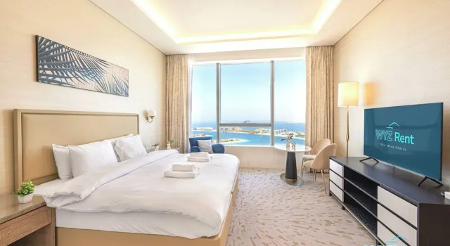 Апартаменты Executive Palm Tower 1 BD Nakheel Mall High Floor