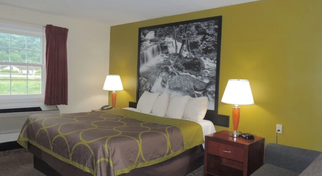Двухместный люкс Super 8 by Wyndham Mifflinville Near Bloomsburg