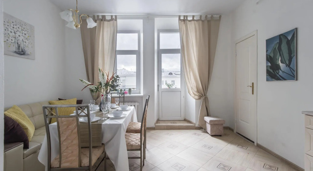 Апартаменты с балконом GMApartments (ДжиЭмАпартментс) на улице 1-я Тверская-Ямская 11