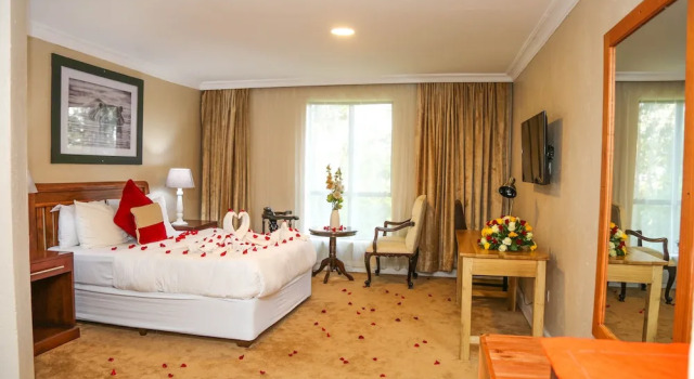 Deluxe double chambre Vue jardin Malkia Trees Lodge
