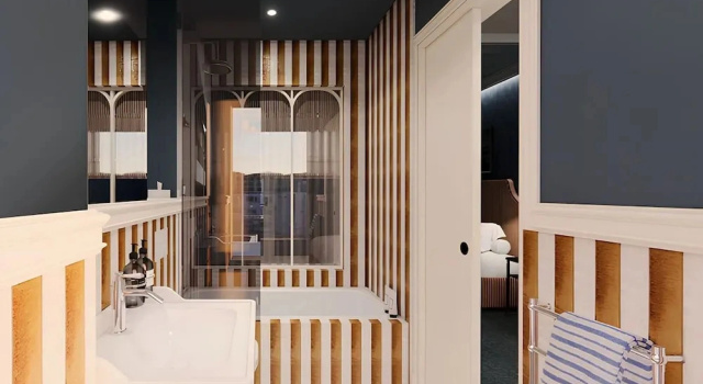 Номер Superior с балконом Grand Hôtel De Turin