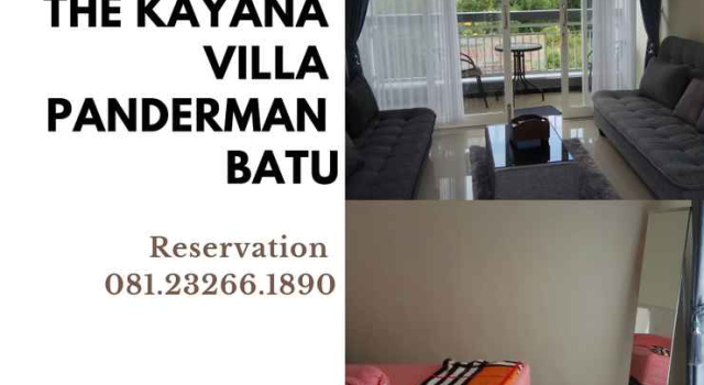 The Kayana Villa Panderman Private Pool 4 Br, Book Villa Hotels in Batu with Parking, near Batu Night Spectacular, Parking