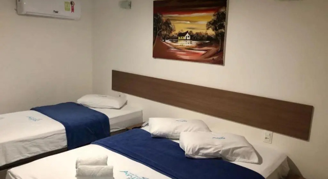 Трёхместный номер Standard Anjos Praia Hotel