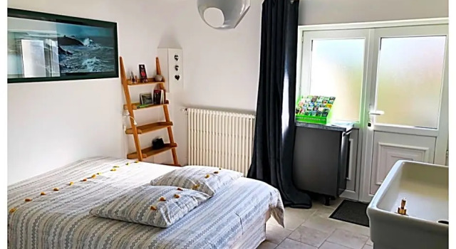 CHAMBRE studio POMME HAPPY Aux portes de Bayeux Normandie 1 à 2 pers, Rezervați Hotel Monceaux-en-Bessin Normandy