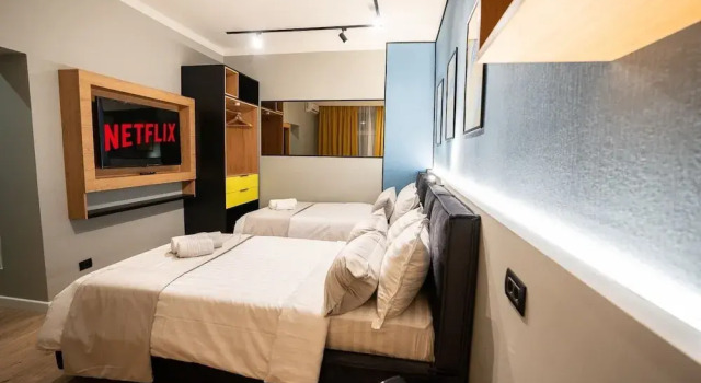 Студия Deluxe с балконом Luxury Apart-Hotel Bucharest