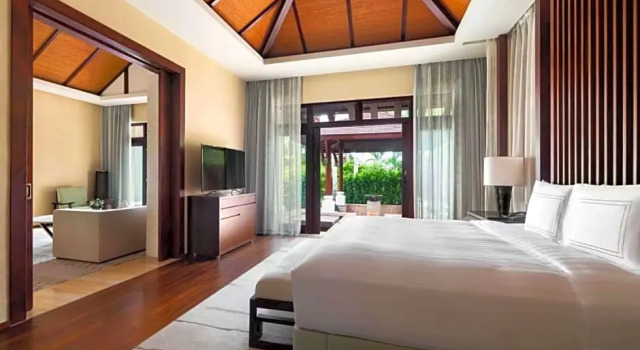 Двухместная вилла c 1 комнатой oceanfront Отель The Ritz-Carlton Sanya Yalong Bay