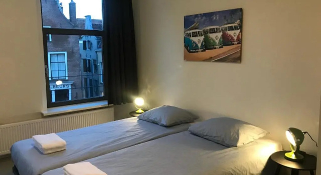 Двухместный номер Standard Kleinschalig Hostel in Deventer, centrum stad, aan de IJssel