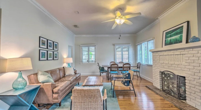 Коттедж Chic Ocala Home w/ Yard ~ 1 Mi to Dtwn Square