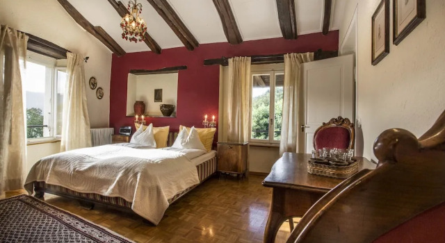 Люкс Comfort Swiss Historic & Garten Hotel Villa Carona