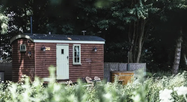 Little Otchan Shepherd's Hut, Boek Vakantiehuis Vakantiehuizen in Merseyside, Cottage