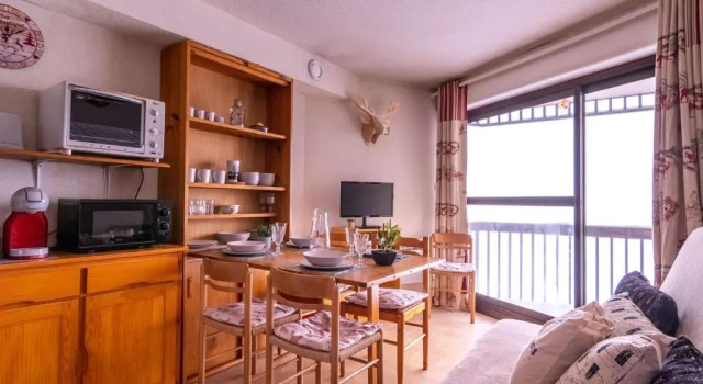 Studio Saint-Lary-Soulan, 1 pièce, 4 personnes - FR-1-296-363
