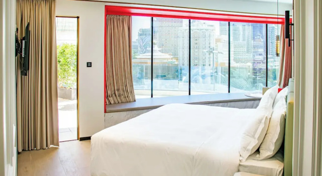 Двухместный люкс Garden Onsen Master YOHO Treasure Island Hotel
