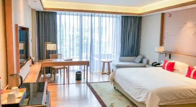 Семейный люкс Дуплекс Biquan Kongzhong Hot Spring Hotel