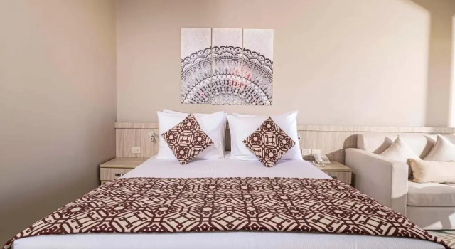 Двухместный номер с видом на сад Amarina Abu Soma Resort & Aquapark