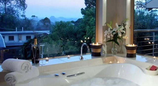 Номер Standard Пентхаус с 2 комнатами с балконом и с видом на горы Maleny Terrace Cottages