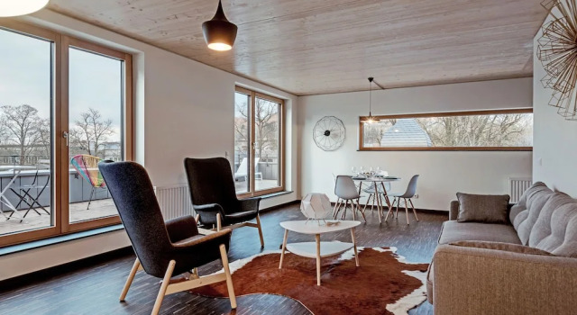 Номер Executive Пентхаус с 2 комнатами с балконом Vistay apartments