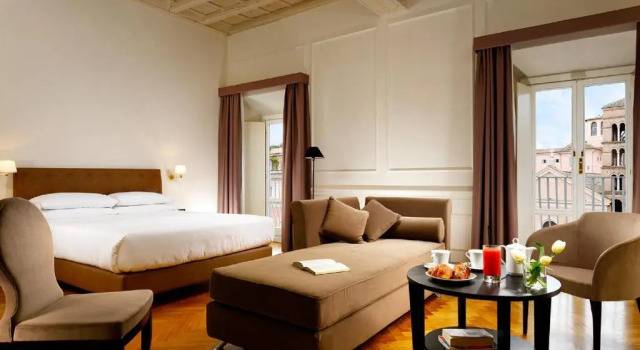 Двухместный номер Deluxe Splendor Suite Rome - Suites & Apartments