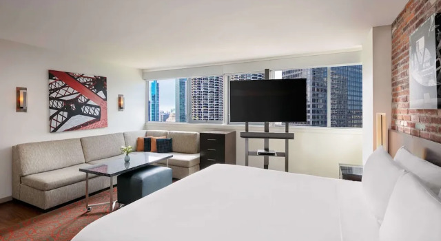 Двухместная студия Columbus The Royal Sonesta Chicago Downtown