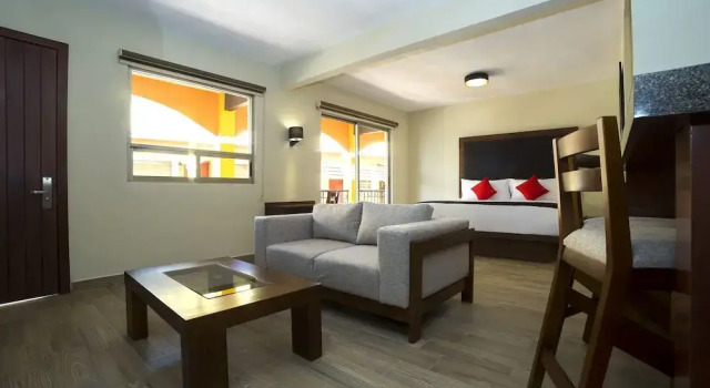 Номер Deluxe Hotel Colonial Acopinalco Inn