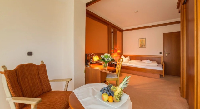 Одноместный номер Standard с балконом Hotel Bayernwinkel - Yoga & Ayurveda