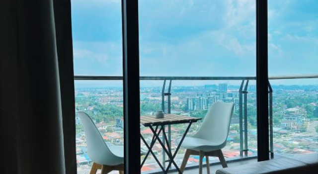Kuching Vivacity Jazz Suite l 2BR Suite, Rezerwuj Hotel Kuching Sarawak