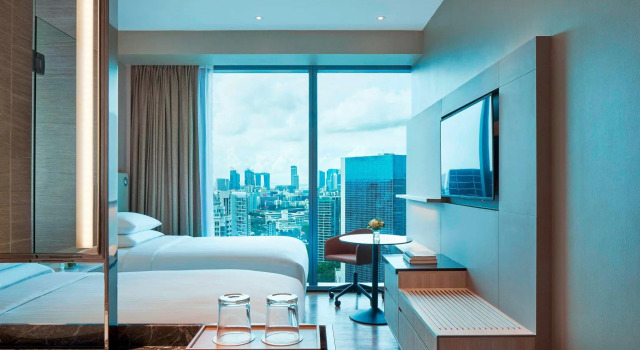 Двухместный номер Standard Courtyard by Marriott Singapore Novena
