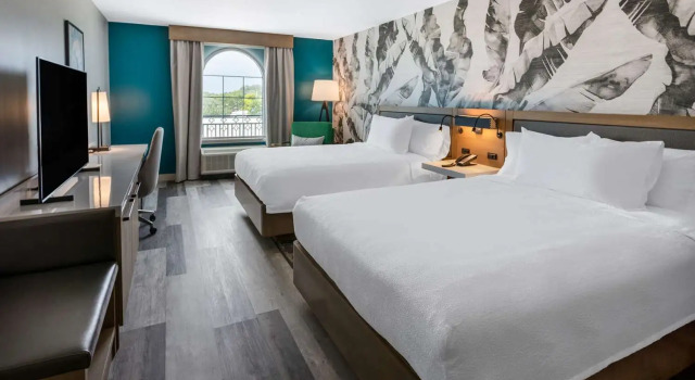 Четырёхместный номер Standard Hilton Garden Inn St Augustine-Historic District