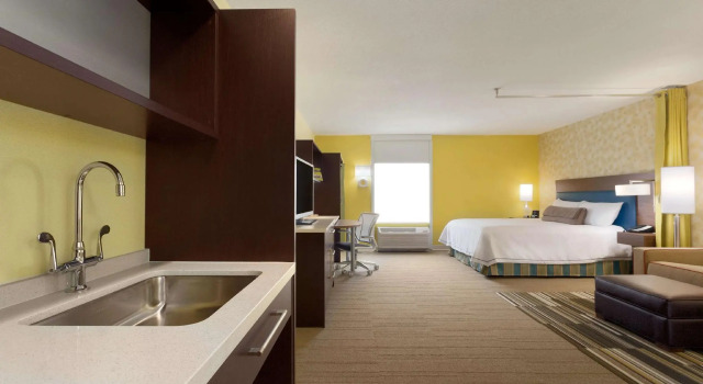 Двухместная студия сьют Home2 Suites by Hilton Pittsburgh - McCandless, PA