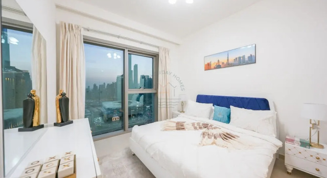 Yogi - Modern 2BR Apartment with Stunning Dubai Fountain, Забронировать Апартаменты/квартира Даунтаун Дубай , рядом с Дубайский аквариум