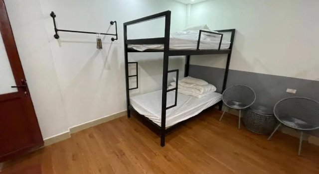 Кровать в общем номере Flaco Hostel Sapa
