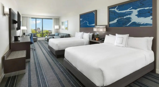 Номер Executive Courtyard by Marriott Boston Cambridge