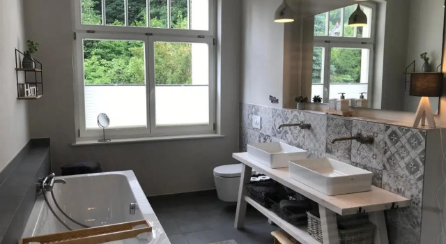 Апартаменты с 3 комнатами Villa Hanne mit Garten