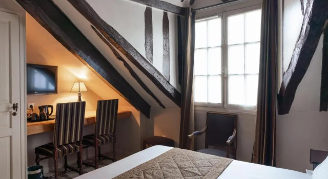 Двухместный номер Deluxe Hotel Saint-Louis Marais