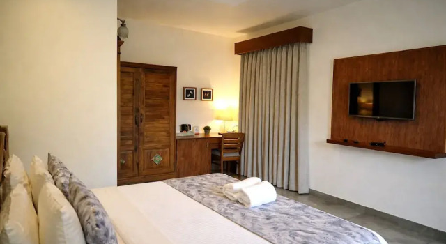 Двухместный номер Deluxe с балконом Resort Terra Paraiso Goa - A Beach Property