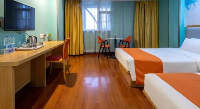 Люкс Deluxe EJ Yizhi Apartment (Qingyuan City Plaza)