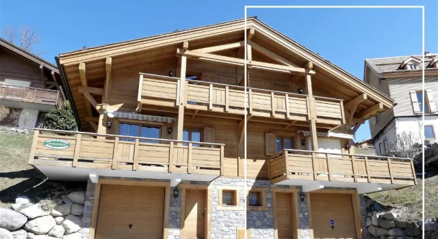Aulp de Suz 2 - Chalet Avec Vue, Забронировать Шале Виллы Овернь-Рона-Альпы, Вилла