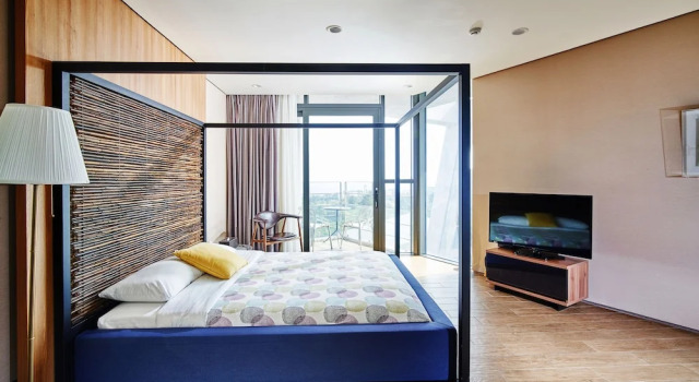 Номер Standard с балконом Jeju Bom stay & Art Gallery