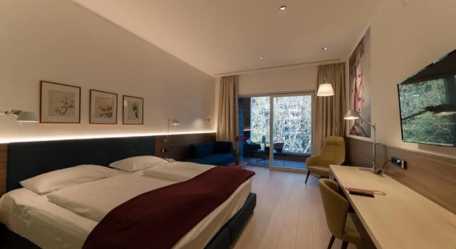 Номер Deluxe с видом на сад Hotel Stiegl Scala
