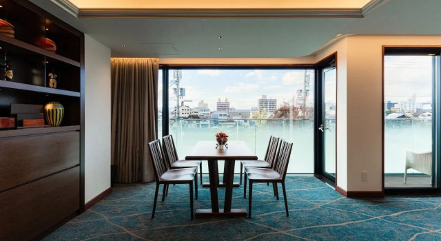 Двухместный люкс с видом на реку Abita Hotel Kyoto Kamogawa