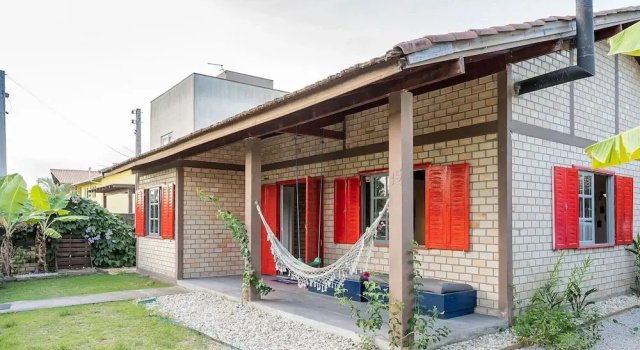 House 120m From Lagoa do Meio Ibiraquera Tai025