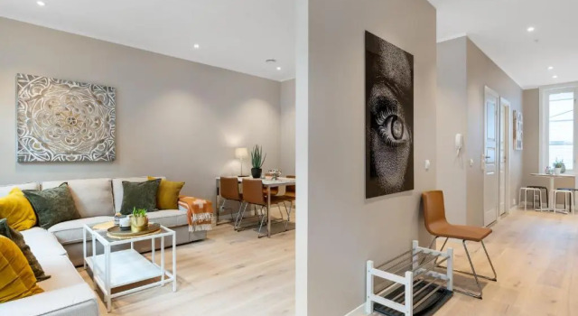 Апартаменты Цокольный этаж с 2 комнатами Høyden Apartments