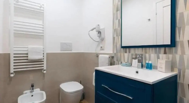 Двухместный номер Deluxe с балконом и с видом на город B&B Vitruvio Suites